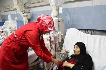 Türk Kızılay Genel Başkanı Yılmaz, Kahire’de Gazzeli hastaları ziyaret etti
