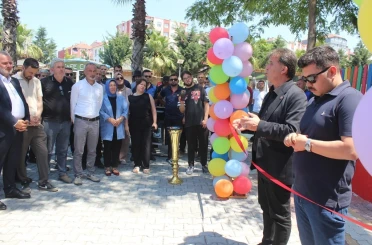 Türkeli’de yenilenen park açıldı 