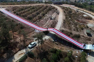 Türkiye’nin en büyük kaydırağı Gebze’de inşa ediliyor 