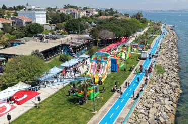 Tuzla Yeşil Kıyı Parkı yenilenen yüzüyle hizmete açıldı 