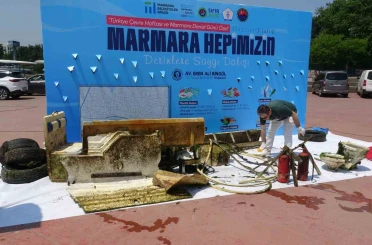 Tuzla’da deniz dibi temizliği: Batık teknelerin kalıntıları çıkarıldı 