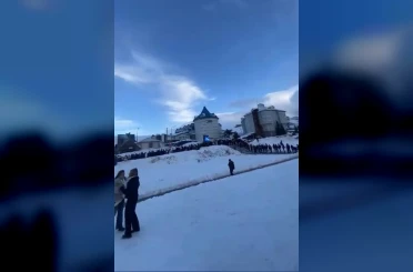 Uludağ’daki teleferik kuyruğu şaşırttı 