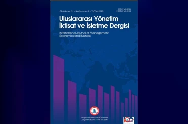 Uluslararası Yönetim İktisat ve İşletme Dergisi’nin yeni sayısı yayımlandı 