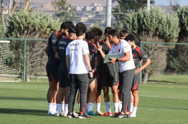 Ümit Milli Futbol Takımı, Hırvatistan maçının hazırlıklarını sürdürdü 