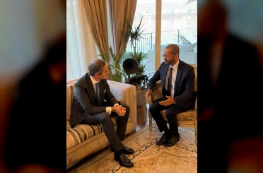 Umman Dışişleri Bakanı Al-Busaidi, UAEA Başkanı Grossi ile görüştü 