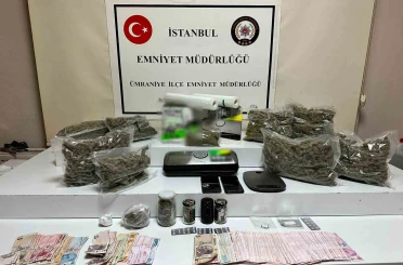 Ümraniye’de "zula evi" operasyonu: 4 kilo uyuşturucu madde ele geçirildi 