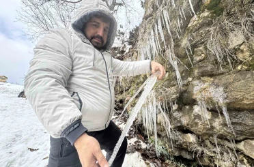 UNESCO kenti Safranbolu’da buzdan görsel şölen 