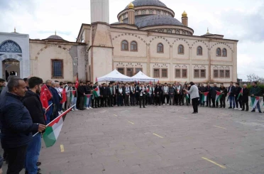 Üniversite öğrencilerinden Filistin’e destek açıklaması 