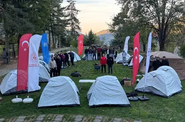 Üniversiteli gençlere Samandere kampı
