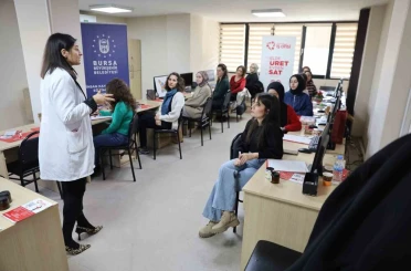 Üreten kadınlara büyükşehir desteği 
