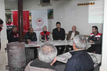 Üreticilere sulama ve kırsal kalkınma destekleri anlatıldı 