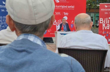 Üroloji Doktoru, cami önünde prostat hastalıklarını anlattı 