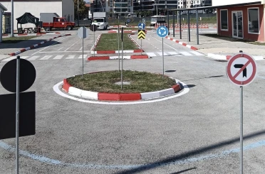 Uşak Çocuk Trafik Eğitim Parkı yenileniyor 