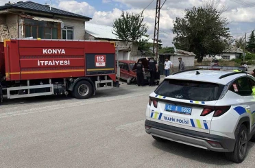 Uygulama noktasında geri geri kaçmaya çalışırken duvara çarptı