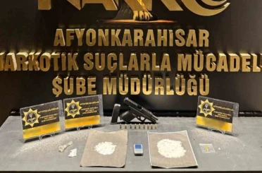 Uyuşturucu ve tabancayla yakalanan şahıs tutuklandı 