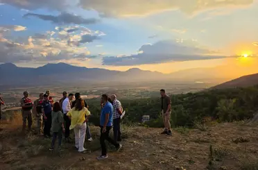 Üzümlü’de heyelan bölgesi kameralarla 24 saat izleniyor
