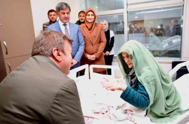 Vali Aydoğdu’dan Aksun ailesine geçmiş olsun ziyareti 