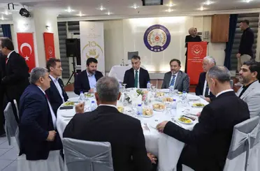 Vali Çağatay gaziler ve şehit aileleriyle onur yemeğinde buluştu
