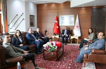 Vali Hacıbektaşoğlu TÜİK heyetini kabul etti 