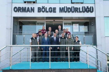 Vali Hacıbektaşoğlu’ndan Orman Bölge Müdürlüğü’ne Ziyaret 
