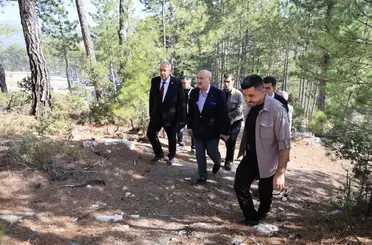 Vali Köşer, Çameli’nde devam eden projeleri yerinde inceledi

