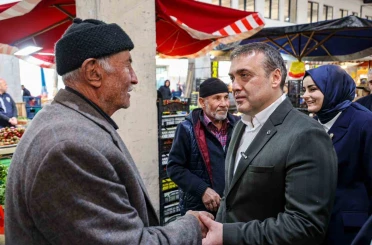 Vali Sözer esnaf ve vatandaşla buluştu 
