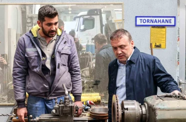 Vali Sözer Gülümbe Şantiyesi’nde incelemelerde bulundu 