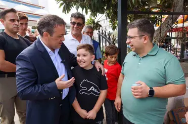 Vali Sözer, vatandaşlarla bir araya geldi
