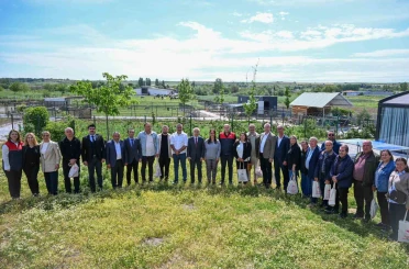 Vali Turan, çiftçiye kahvaltıda buluştu 