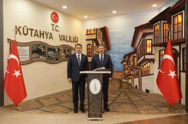 Vali Yılmaz’dan Kütahya’ya iş birliği ziyareti 