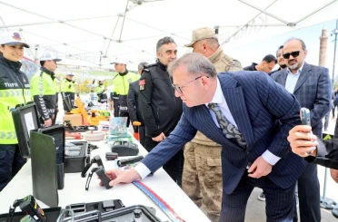 Vali Ziya Polat Trafik Haftası etkinliklerine katıldı 