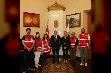 Vali Ziya Polat’tan Kızılay’a 158. kuruluş yıl dönümü tebriki 