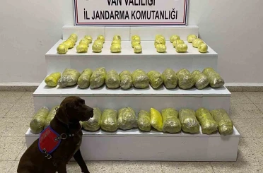 Van’da 42 kilo 285 gram uyuşturucu ele geçirildi 