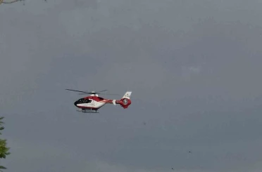 Van’da 57 yaşındaki hasta için helikopter ambulans havalandı 
