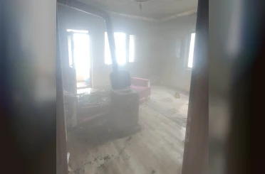 Van’da ev yangını