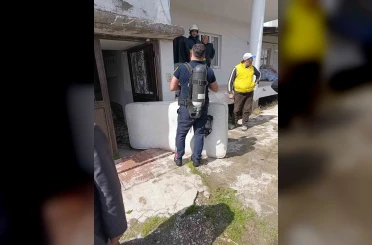 Van’da ev yangını 