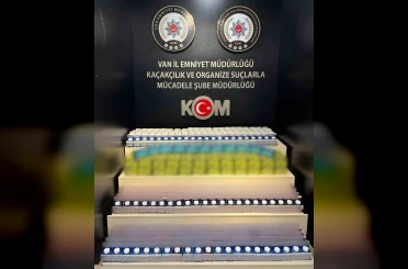 Van’da gümrük kaçağı malzeme ele geçirildi 