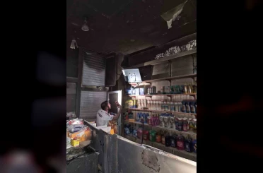 Van’ın Erciş ilçesinde iş yeri yangını 