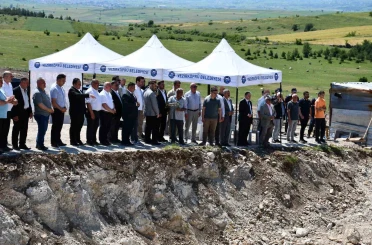 Vezirköprü OSB’de ilk temel heyecanı 