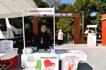 Vezirköprü’de organ bağışına farkındalık oluşturuldu 