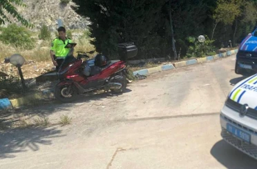 Yakıt aldıktan saniyeler sonra kaza yaptı 