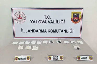 Yalova’da uyuşturucu operasyonunda 1 tutuklama
