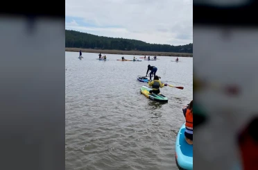 Yayla gölü, kana sporcularını ağırladı 