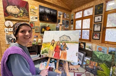 Yayla kültürünü ve Uzungöl’ün unutulan hikayelerini tuvale taşıyor 