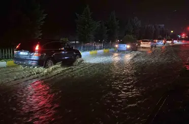 Yazıkonak göle döndü
