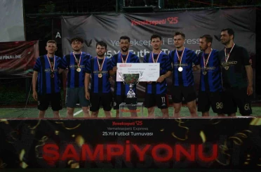 Yemeksepeti Express 25. Yıl Futbol Turnuvası’nın şampiyonu belli oldu 