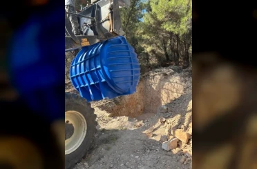 Yeni su deposu ve tank hizmete alındı 