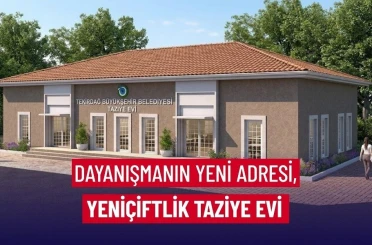 Yeniçiftlik’e taziye evi: Çalışmalar yüzde 70 tamamlandı 