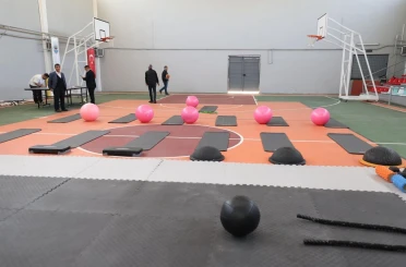 Yenilenen Tavşancıl Spor Salonu kapılarını açtı 