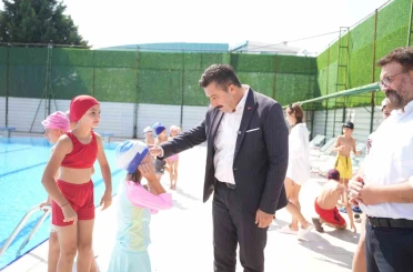 Yenişehir Belediyesi yaz dönemi yüzme kursu tamamlandı 